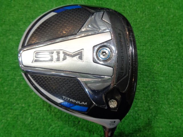 中古ゴルフ SIM 3W 15°の写真