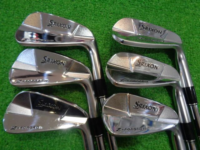中古ゴルフ スリクソンZ FORGED II 6本の写真