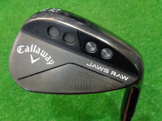 中古ゴルフ JAWS RAW BLACK 52-10S 52°