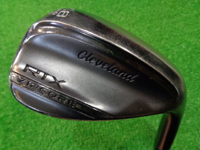 中古ゴルフ RTX ZIPCORE BLACK SATIN 58-10 58°