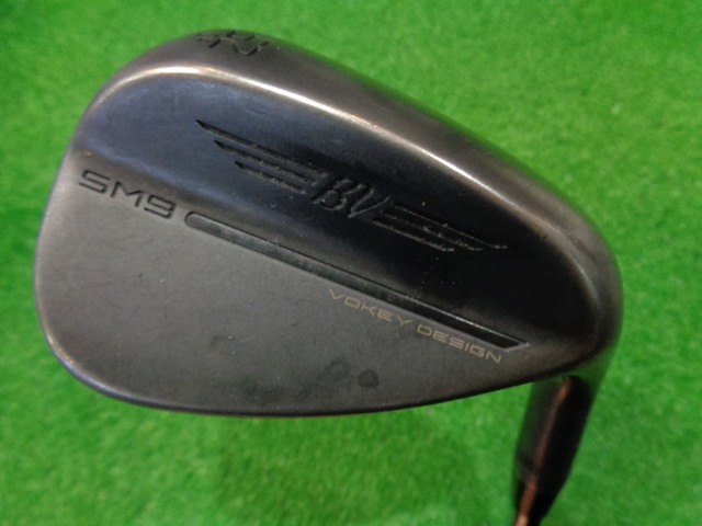 中古ゴルフ ボーケイSM9ジェットブラック52-12F 52°