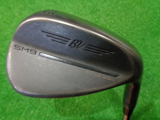 中古ゴルフ ボーケイSM9ジェットブラック56-14F 56°