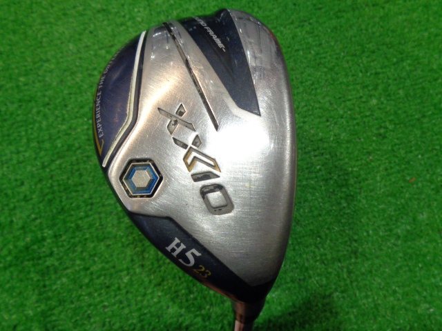 中古ゴルフ ゼクシオユーティリティ2022 Navy H5 23°
