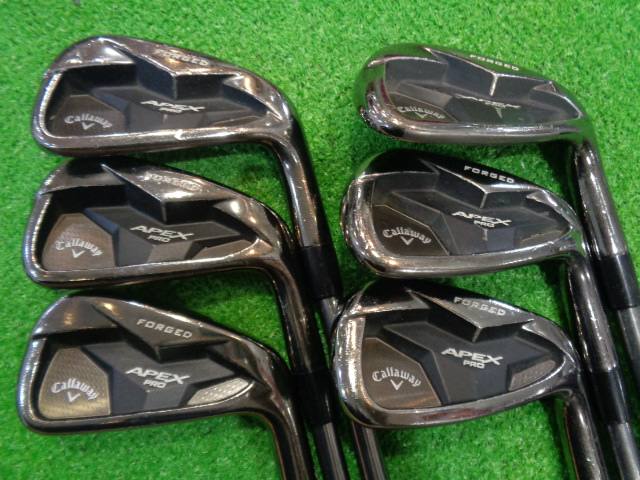 中古ゴルフ APEX PRO SMOKE 2019 6本
