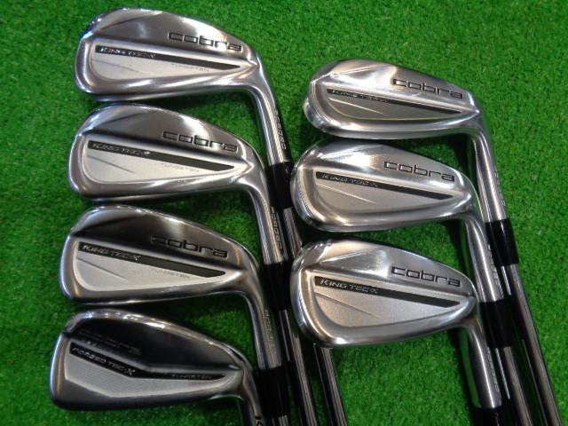 中古ゴルフ cobra アイアンセットの写真