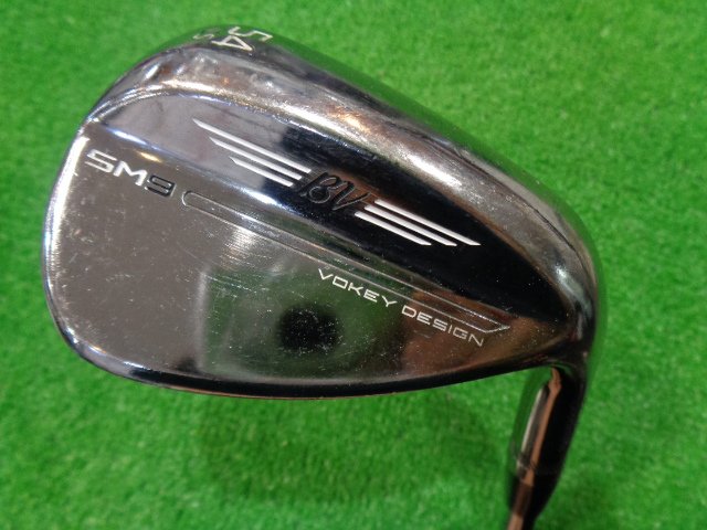 中古ゴルフ ボーケイSM9ブラッシュドスチール54-10S 54°