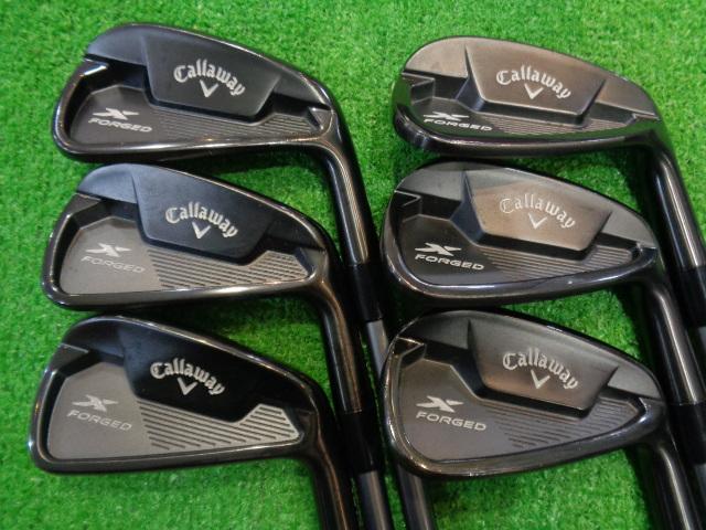 中古ゴルフ X-FORGED STAR 2021 BLACK 6本