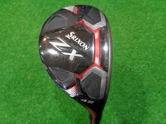 中古ゴルフ スリクソンZX HYBRID #4 22°