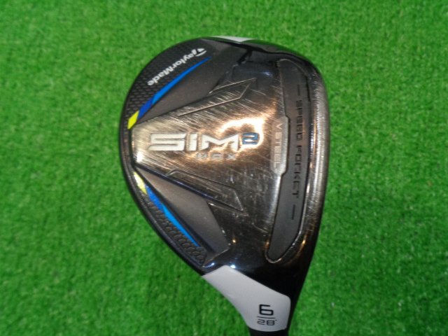 中古ゴルフ SIM2 MAX RESCUE #6 28°