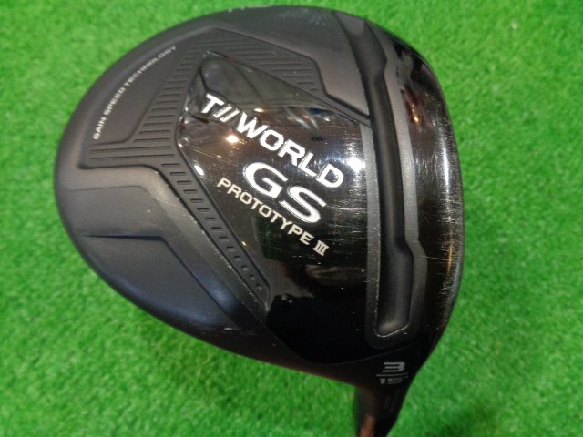 中古ゴルフ ツアーワールドGS PROTOTYPE III 3W 15°