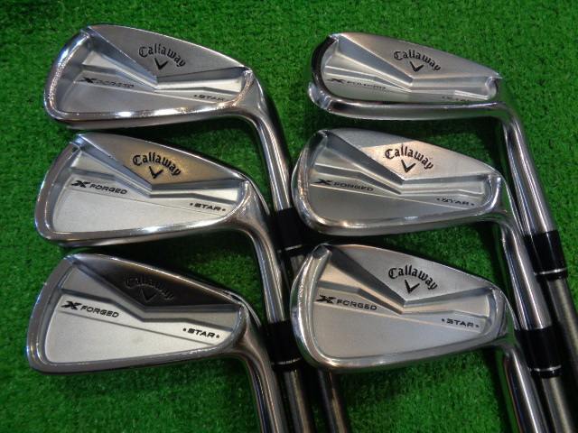 中古ゴルフ X-FORGED STAR 2024 6本