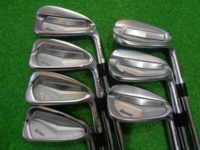 中古ゴルフ i210 7本の写真