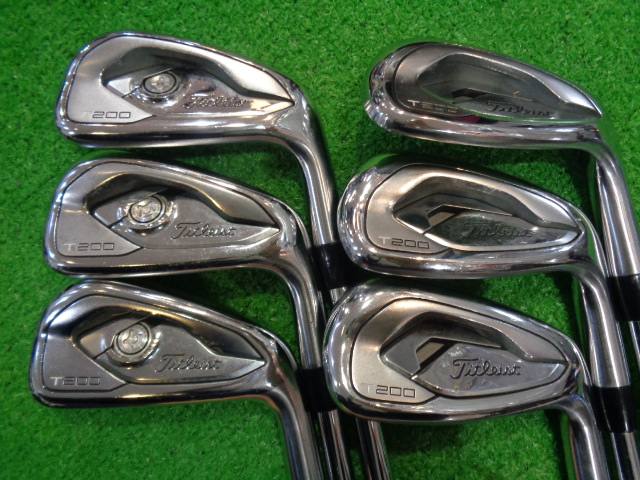 中古ゴルフ T200 6本の写真