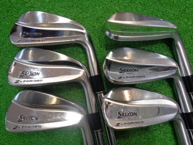 中古ゴルフ スリクソンZ FORGED 6本の写真