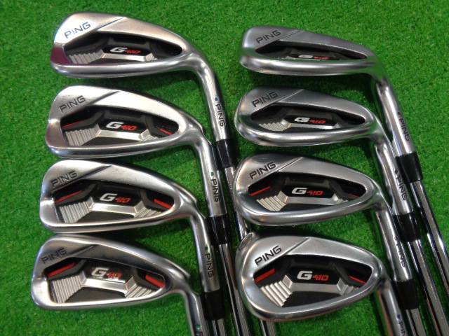 中古ゴルフ G410 8本の写真