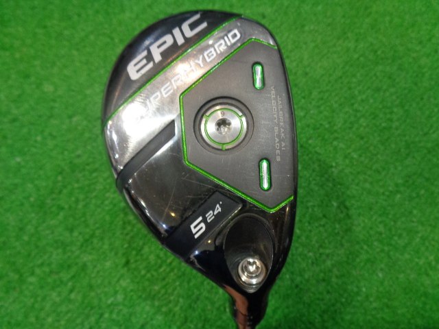 中古ゴルフ EPIC SUPER HYBRID 5H 24°の写真
