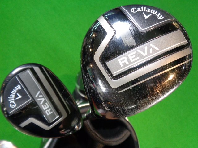 Callaway キャロウェイ 中古その他 REVA 9本セット 専用キャディ