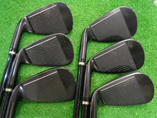 本間ゴルフ アイアンセット BERES 2024 BLACK 6本