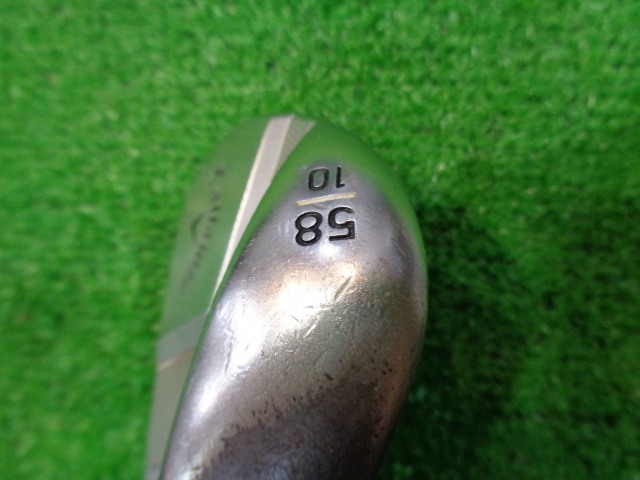 中古 JAWS FULL TOE Chrome 58-10 58°ウェッジ ゴルフ用品