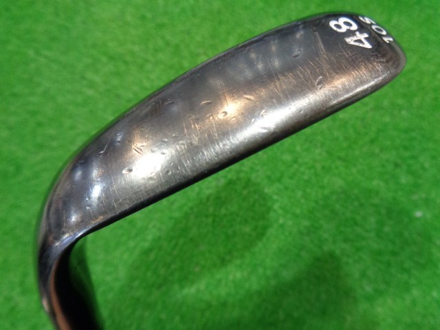 中古 JAWS RAW BLACK 48-10S 48°ウェッジ ゴルフ用品