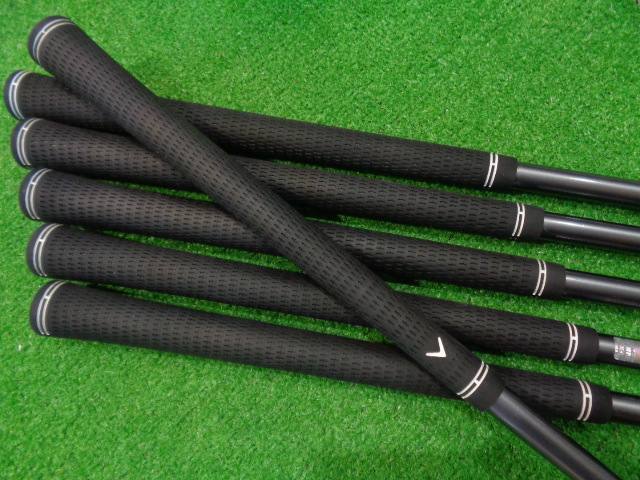 中古 X-FORGED STAR 2021 BLACK 6本アイアンセット ゴルフ用品
