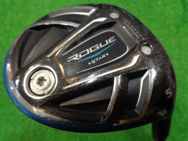 中古 ROGUE STAR 5W 18°フェアウェイウッド ゴルフ用品