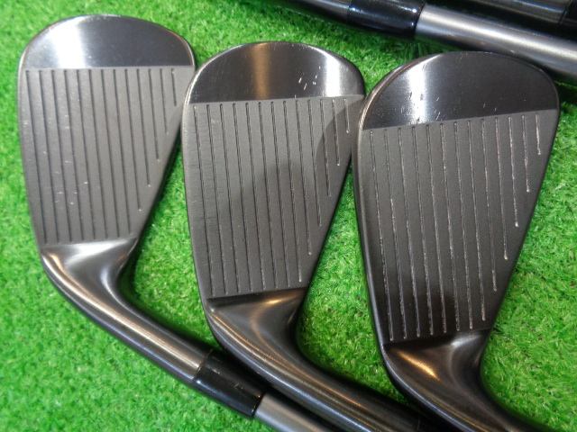 中古 X-FORGED STAR 2021 BLACK 6本アイアンセット ゴルフ用品