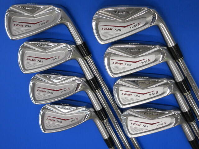中古ゴルフ TOURSTAGE X-BLADE 705 TYPE S  8本の写真