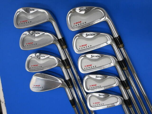 中古ゴルフ SRIXON I-302  9本の写真