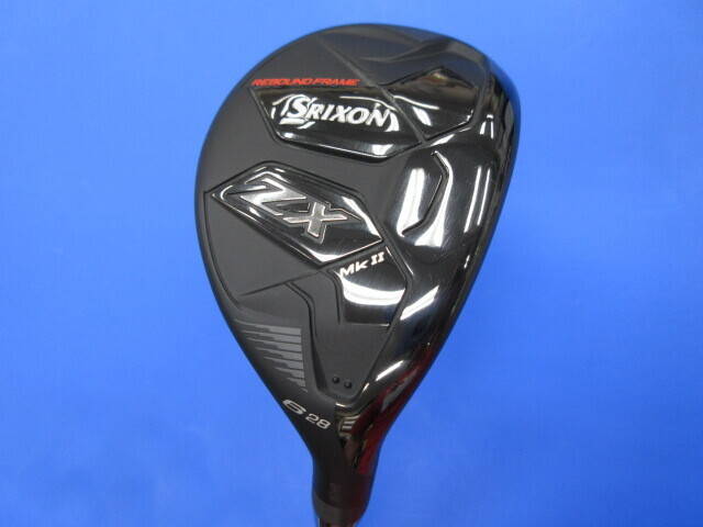 中古ゴルフ SRIXON ZX Mk II HYBRID #6(28°)の写真