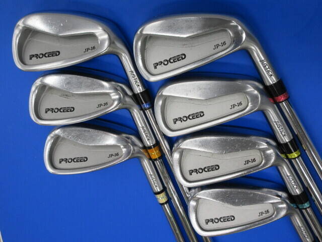 中古ゴルフ PROCEED JP-16  7本の写真