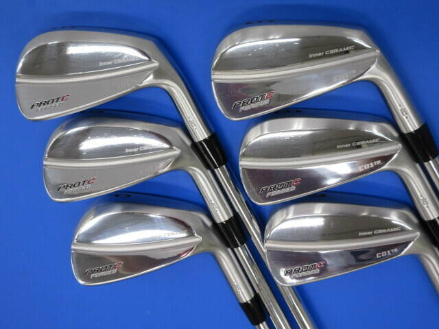 中古ゴルフ PROTO-CONCEPT C01TB ic FORGED  6本の写真