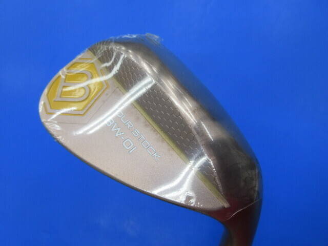 中古ゴルフ TOUR STOCK BW-01 (ブロンズPVD) 52゜の写真