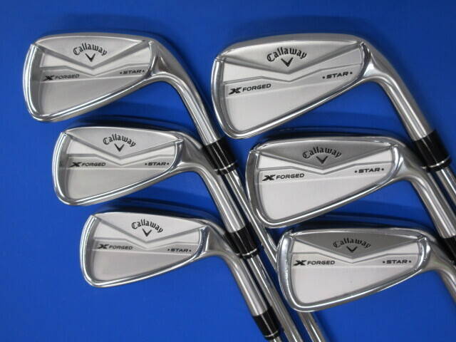 中古ゴルフ X FORGED STAR (2024)  6本の写真