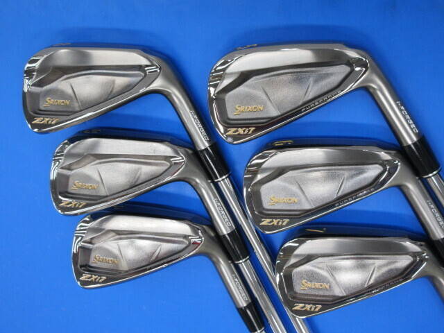 中古ゴルフ SRIXON ZXi7 ブラッククロム  6本の写真