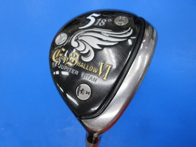 中古ゴルフ Jupiter EASY SHALLOW 6 #5(18゜)の写真