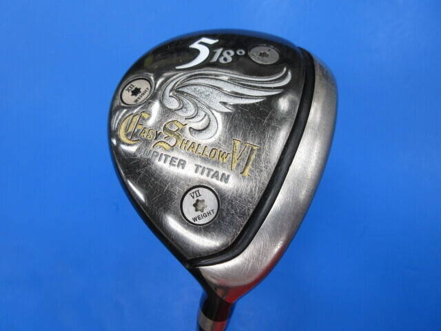中古ゴルフ Jupiter EASY SHALLOW 6 #5(18゜)の写真