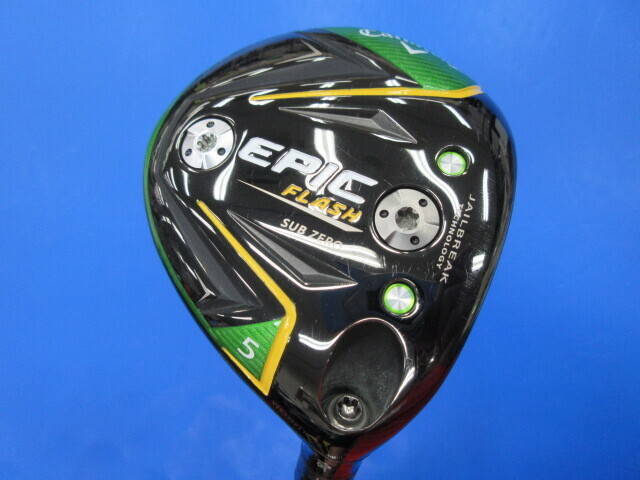 中古ゴルフ EPIC FLASH SUB ZERO #5(18°)の写真