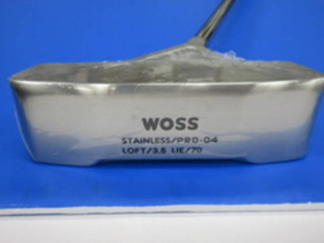 中古ゴルフ WOSS パターの写真
