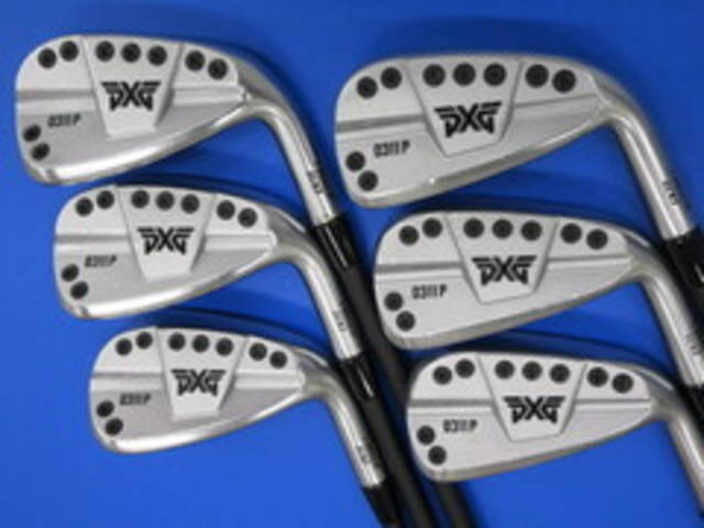 中古ゴルフ PXG アイアンセットの写真