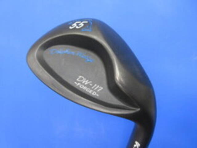 中古ゴルフ DOLPHIN WEDGE DW-117 ブラック 55°