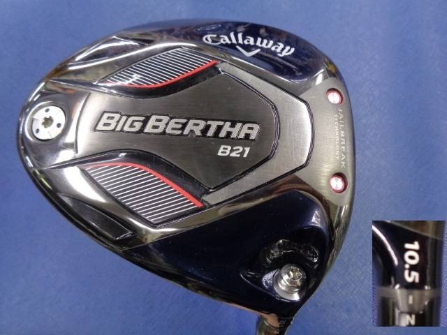 中古ゴルフ BIG BERTHA B21 (US) 10.5°の写真