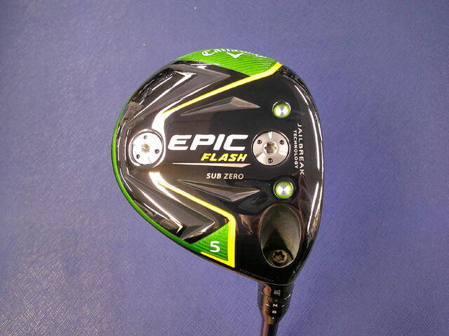 中古ゴルフ EPIC FLASH SUB ZERO #5(18°)の写真