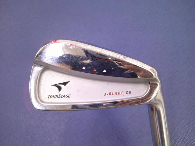中古ゴルフ TOURSTAGE X-BLADE CB (2005)  7本の写真