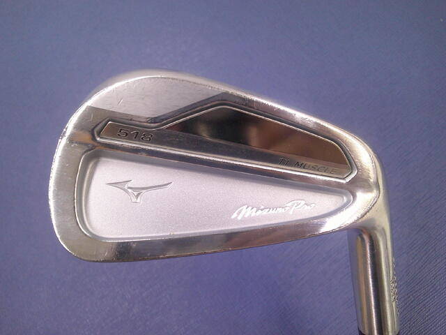 中古ゴルフ Mizuno Pro 518  6本の写真