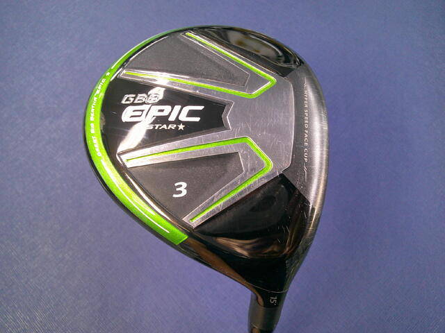 Callaway Epic Star 3番フェアウェイウッド 15度 キャロウェイゴルフ／EPIC／GBB EPIC STAR フェアウェイウッドの