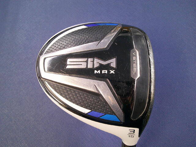 TaylorMade - テーラーメイドSIM MAX FW3 15° TaylorMade テーラーメイド 中古フェアウェイウッド SIM MAX #3