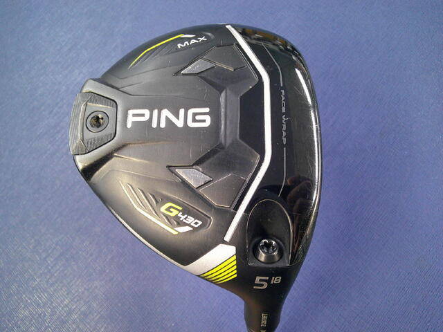 PING G430 MAX FW ５番ウッド　18° G430 PING ピン HL MAX フェアウェイウッド 5W 18°/フジクラ
