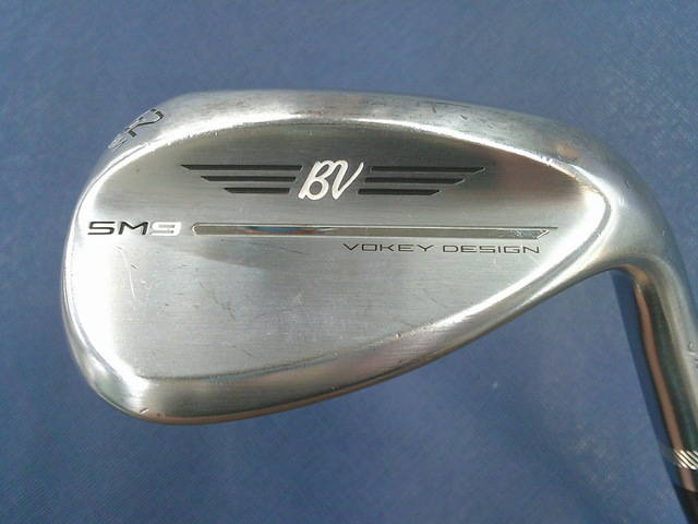中古ゴルフ Vokey SM9 ツアークローム 62°-08Mの写真