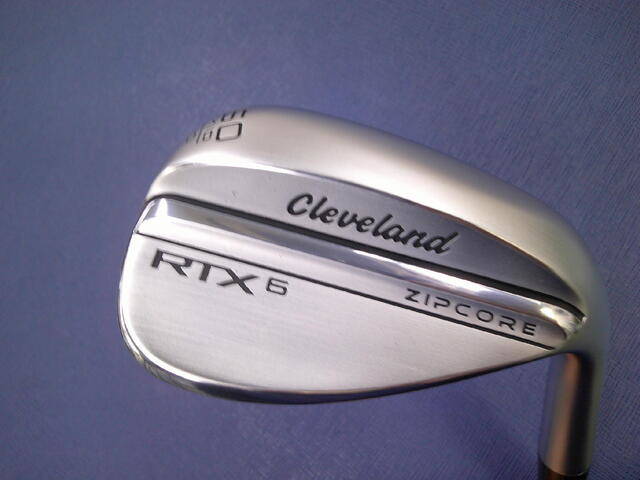 中古ゴルフ RTX6 ZIPCORE ツアーサテン 60°-10°MIDの写真